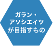 GARAN ASSOCIATESが目指すもの